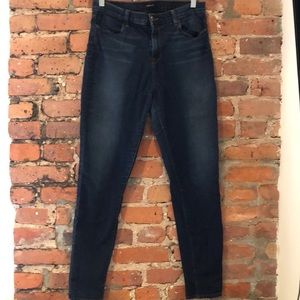 J Brand dark wash skinny jeans